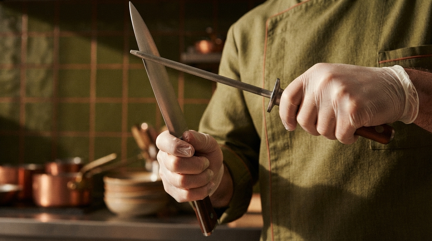 Editorial illustration for How to Choose the Right Sharpening Angle for Your Knife