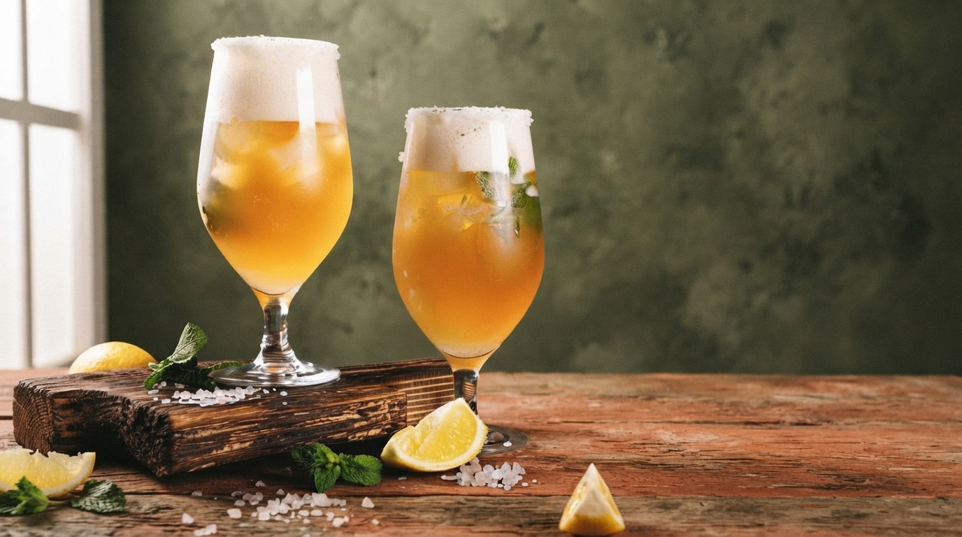 Editorial illustration for No Full Liquor License? How to Build a Creative Cocktail Program with Beer and Wine Alone